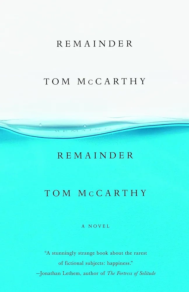 Cover of Remainder by Tom McCarthy
